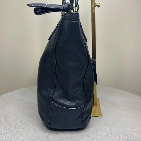 COACH Black Leather Shoulder Tote Style Number 25066 - 2013 - Picture 6 of 14